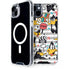 Looney Tunes Daffy Duck Striped Patches iPhone 14 Plus MagSafe Case