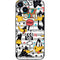Looney Tunes Daffy Duck Striped Patches iPhone 14 Plus Skin