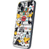 Looney Tunes Daffy Duck Striped Patches iPhone 15 Plus Skin