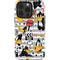 Looney Tunes Daffy Duck Striped Patches iPhone 14 Pro Impact Case