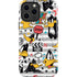 Looney Tunes Daffy Duck Striped Patches iPhone 15 Pro Max Impact Case