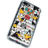Looney Tunes Daffy Duck Striped Patches iPhone SE (2nd & 3rd Gen) Clear Case