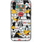 Looney Tunes Daffy Duck Striped Patches iPhone X Skin