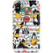 Looney Tunes Daffy Duck Striped Patches iPhone XS Pro Case