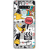 Looney Tunes Daffy Duck Striped Patches LG Stylo 6 Clear Case
