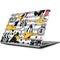Looney Tunes Daffy Duck Striped Patches Apple MacBook Skin