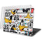 Looney Tunes Daffy Duck Striped Patches MacBook Pro 13in (2020) Case plus Skin