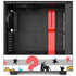 Looney Tunes Daffy Duck Striped Patches NZXT H510 Compact ATX Mid-Tower Case Skin