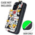 Looney Tunes Daffy Duck Striped Patches Otterbox Defender iPhone Skin