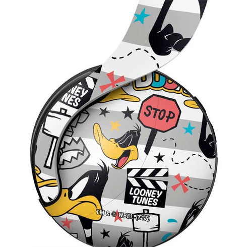 Looney Tunes Daffy Duck Striped Patches PULSE 3D Wireless Headset for PS5 Skin