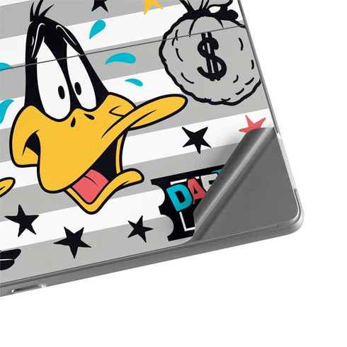 Looney Tunes Daffy Duck Striped Patches Surface Pro 9 Skin