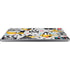 Looney Tunes Daffy Duck Striped Patches Universal Laptop 12in (9.8 x 6.8in) Skin