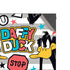 Looney Tunes Daffy Duck Striped Patches Xbox Series X Console Skin