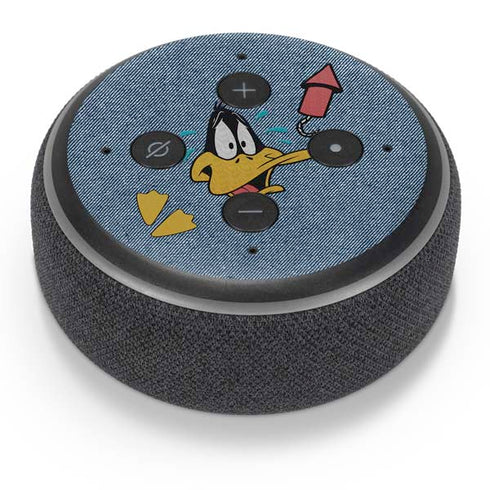 Looney Tunes Daffy Duck Thats All Folks Amazon Echo Dot Skin