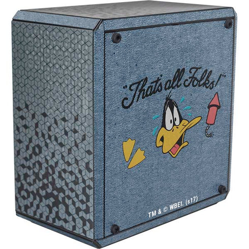 Looney Tunes Daffy Duck Thats All Folks Cooler Master MasterBox Q300L Mini Tower Skin