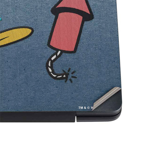 Looney Tunes Daffy Duck Thats All Folks Dell Vostro Skin