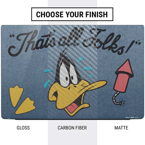 Looney Tunes Daffy Duck Thats All Folks Dell Vostro Skin