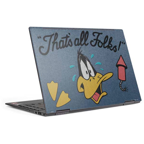 Looney Tunes Daffy Duck Thats All Folks HP Envy Skin
