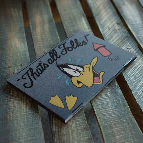 Looney Tunes Daffy Duck Thats All Folks HP Envy Skin