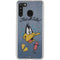 Looney Tunes Daffy Duck Thats All Folks Galaxy A21 Clear Case
