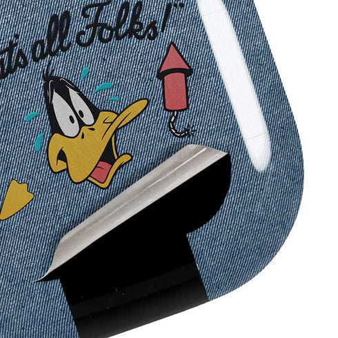 Looney Tunes Daffy Duck Thats All Folks Galaxy Buds Pro Skin