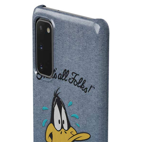 Looney Tunes Daffy Duck Thats All Folks Galaxy S20 Lite Case
