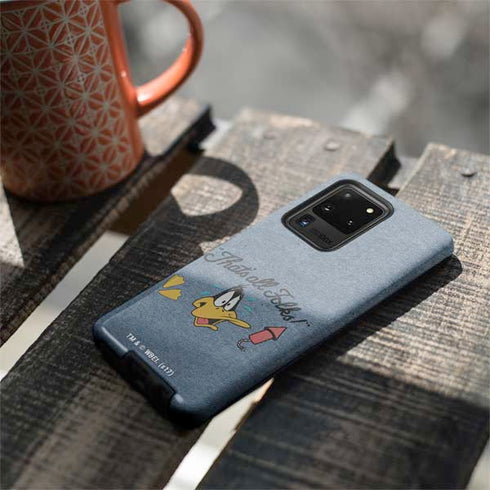 Looney Tunes Daffy Duck Thats All Folks Galaxy S20 Ultra 5G Pro Case