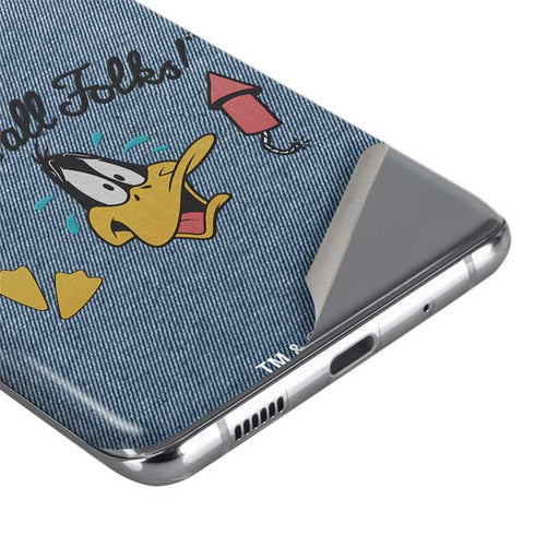 Looney Tunes Daffy Duck Thats All Folks Galaxy S20 Ultra 5G Skin