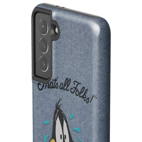 Looney Tunes Daffy Duck Thats All Folks Galaxy S21 5G Pro Case