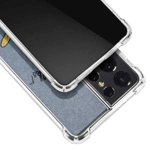Looney Tunes Daffy Duck Thats All Folks Galaxy S21 Ultra 5G Clear Case