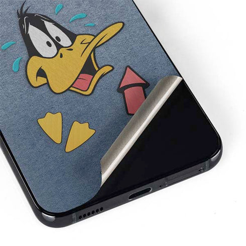 Looney Tunes Daffy Duck Thats All Folks Galaxy S22 Plus Skin