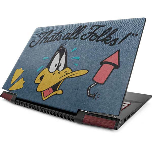 Looney Tunes Daffy Duck Thats All Folks Lenovo IdeaPad Skin