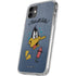 Looney Tunes Daffy Duck Thats All Folks iPhone 11 Clear Case