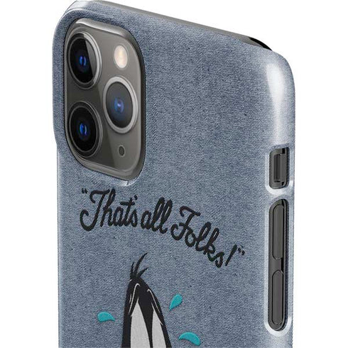 Looney Tunes Daffy Duck Thats All Folks iPhone 11 Pro Lite Case
