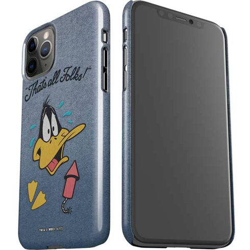 Looney Tunes Daffy Duck Thats All Folks iPhone 11 Pro Lite Case