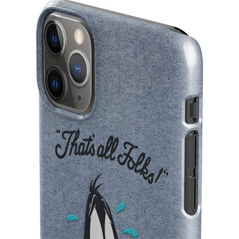 Looney Tunes Daffy Duck Thats All Folks iPhone 11 Pro Max Lite Case