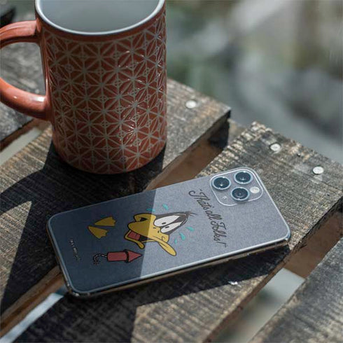 Looney Tunes Daffy Duck Thats All Folks iPhone 11 Pro Skin