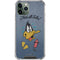 Looney Tunes Daffy Duck Thats All Folks iPhone 12 Pro Clear Case