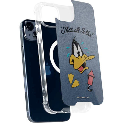 Looney Tunes Daffy Duck Thats All Folks iPhone 13 MagSafe Case