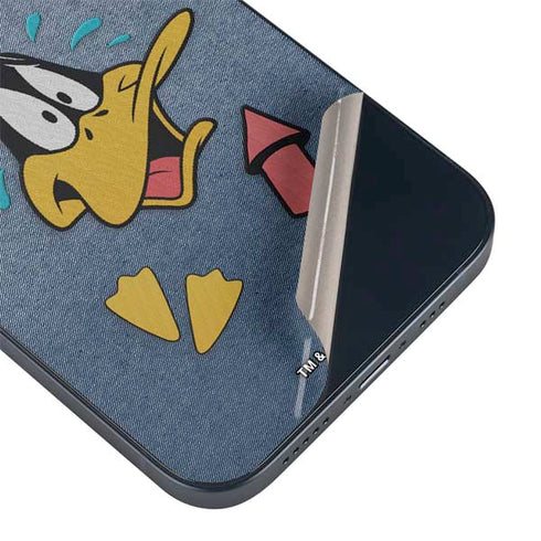 Looney Tunes Daffy Duck Thats All Folks iPhone 13 Mini Skin