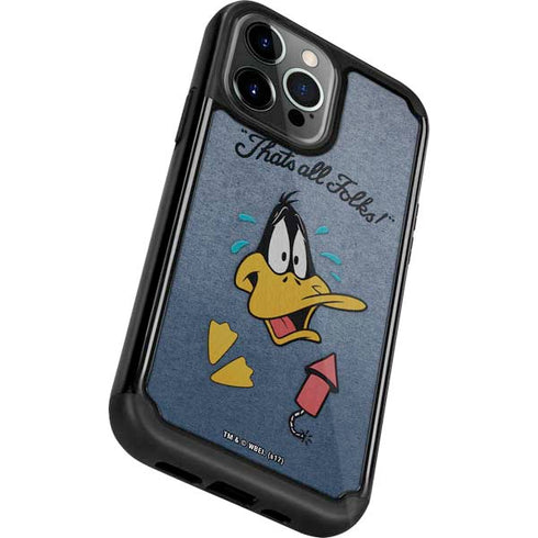 Looney Tunes Daffy Duck Thats All Folks iPhone 13 Pro Cargo Case