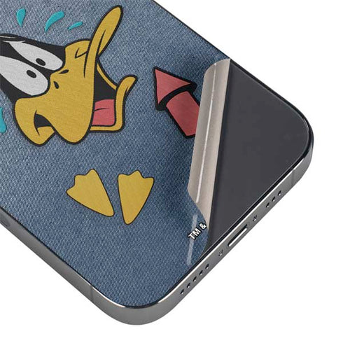 Looney Tunes Daffy Duck Thats All Folks iPhone 13 Pro Skin