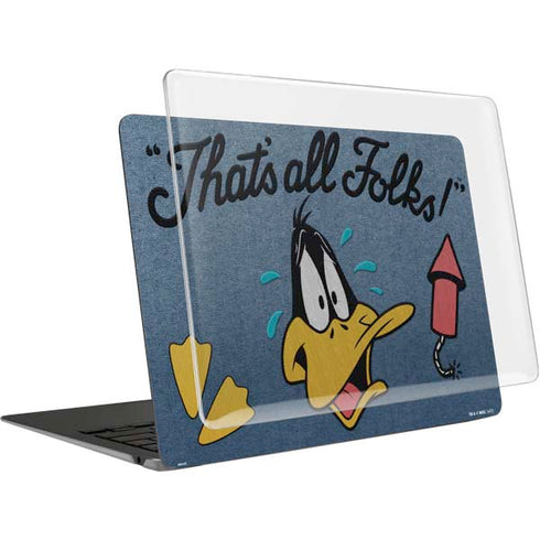 Looney Tunes Daffy Duck Thats All Folks MacBook Air 13in (2020) Case plus Skin