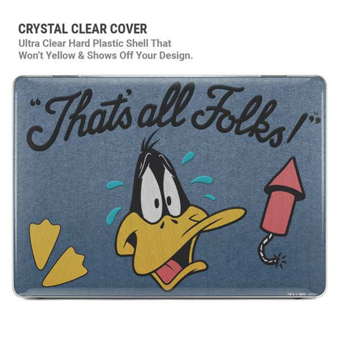 Looney Tunes Daffy Duck Thats All Folks MacBook Air 13in M1 (2021) Case plus Skin