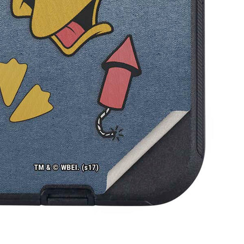 Looney Tunes Daffy Duck Thats All Folks Otterbox Defender iPhone Skin