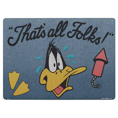 Looney Tunes Daffy Duck Thats All Folks Surface Laptop 3 13.5in Skin