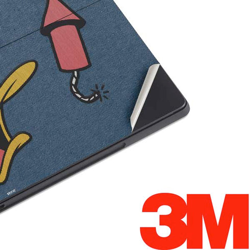 Looney Tunes Daffy Duck Thats All Folks Surface Pro 7 Skin