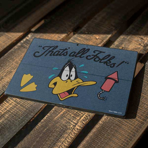 Looney Tunes Daffy Duck Thats All Folks Surface Pro 7 Skin