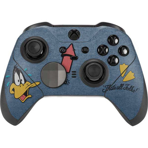 Looney Tunes Daffy Duck Thats All Folks Xbox Elite Wireless Controller Series 2 Skin