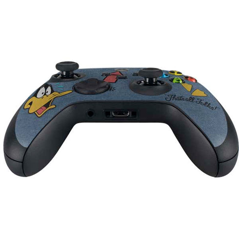 Looney Tunes Daffy Duck Thats All Folks Xbox Series X Controller Skin